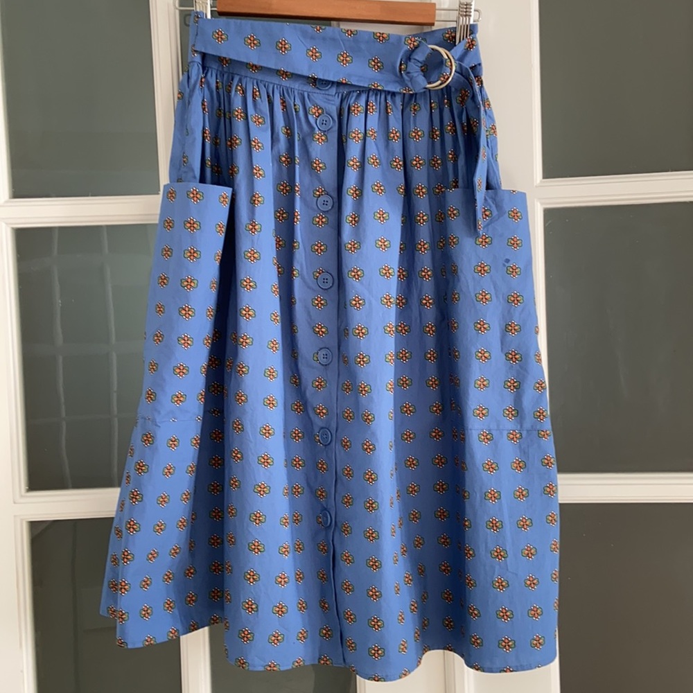 NEW Massimo Dutti floral skirt